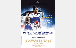 Sélection PAHN - Dimanche 2 octobre 2022 au CREPS de Montpellier