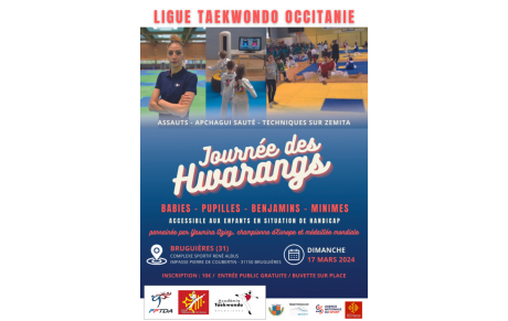 Journée des Hwarangs du 17 mars 2024 - Tableaux